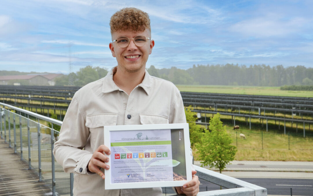 Energiesysteme Groß arbeitet als klimaneutrales Unternehmen