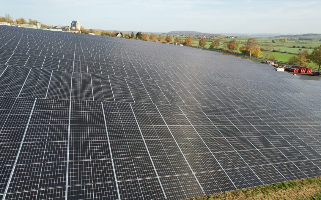 Solarpark Hardegsen: Elf Millionen Kilowattstunden pro Jahr