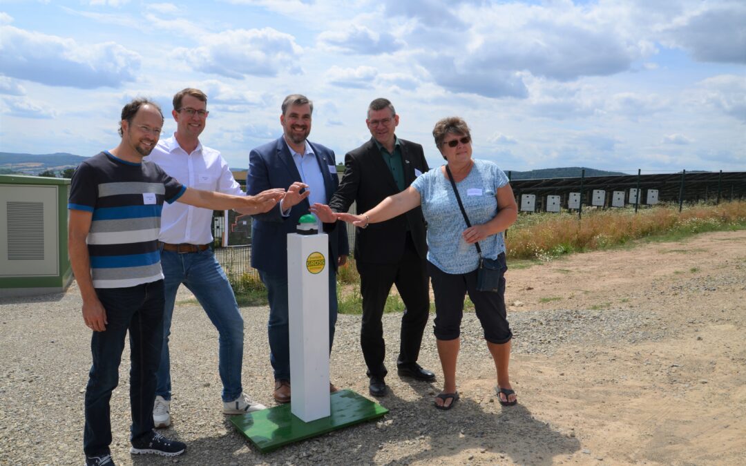 Solarpark Niederhone eingeweiht