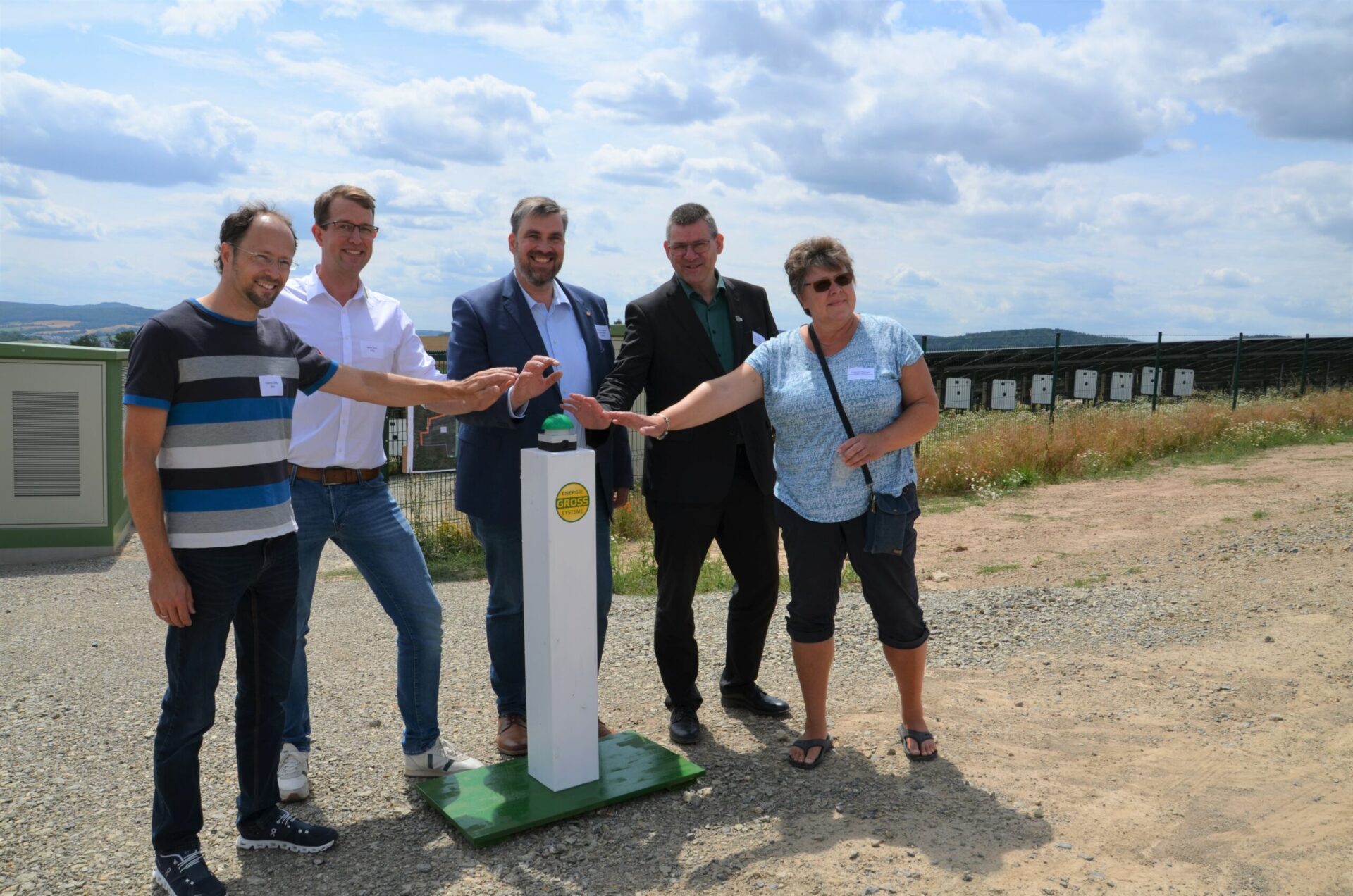 Solarpark Niederhone eingeweiht