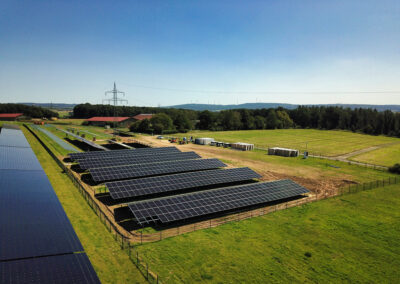 Bau des Solarparks Sonnengarten, Bild 9